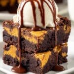 Pumpkin Cheesecake Brownies 5 Pumpkin Cheesecake Brownies recipe