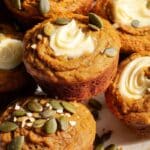 Pumpkin Cream Cheese Muffins (Starbucks Copycat) 5 Pumpkin Cream Cheese Muffins recipe