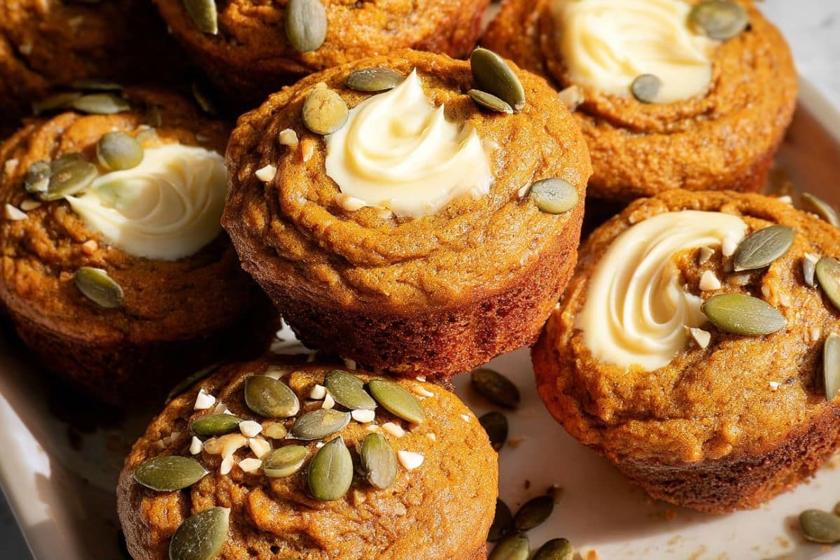 Pumpkin Cream Cheese Muffins (Starbucks Copycat)