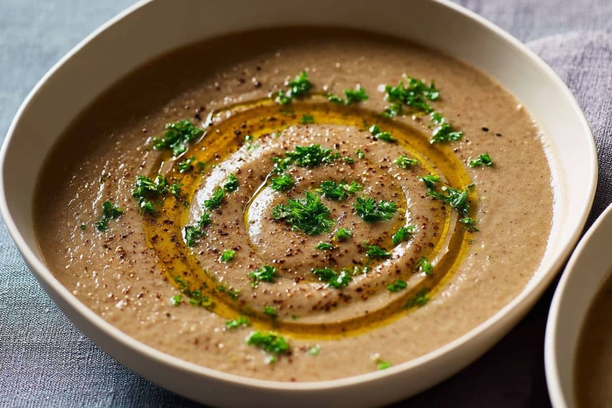 Quick and Easy Creamy Mushroom Soup