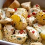 Slow Cooker Parmesan Garlic Chicken and Potatoes 5 Slow Cooker Parmesan Garlic Chicken and Potatoes recipe