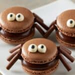 Spooky Spider Macarons 5 Spooky Spider Macarons recipe