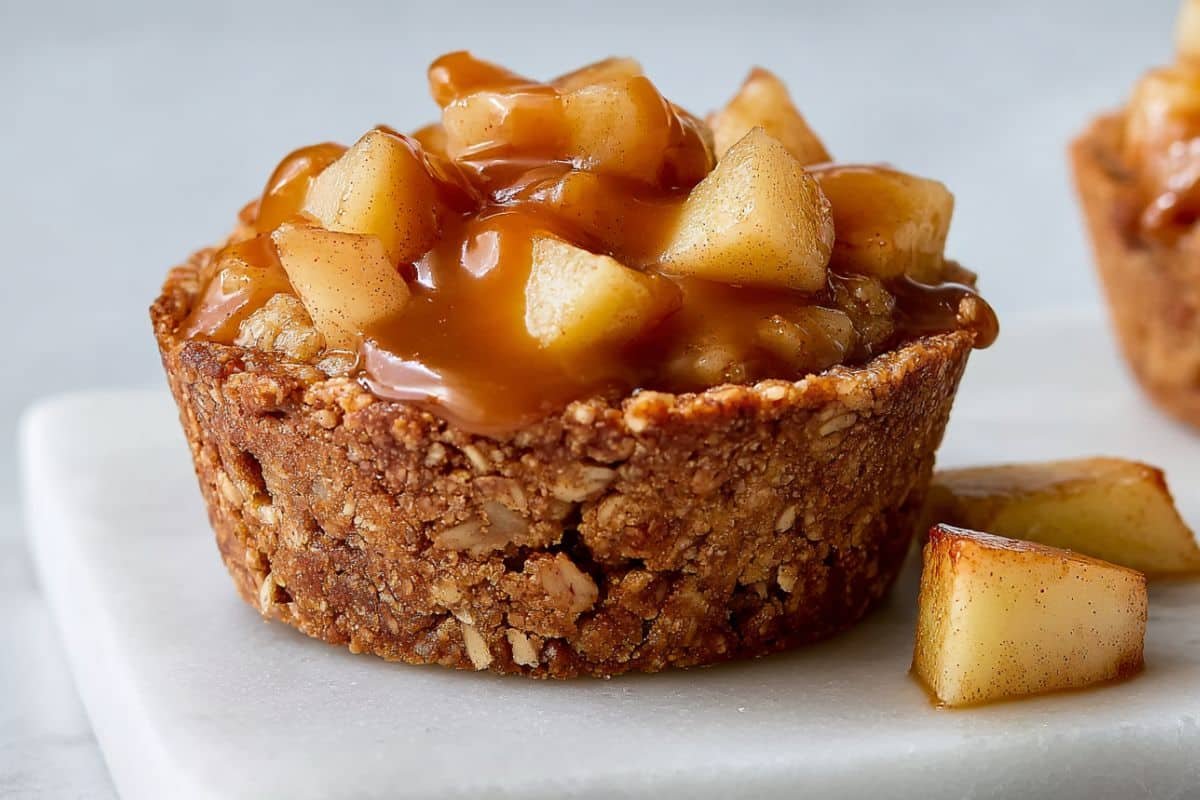 Apple Crisp Cookie Cups