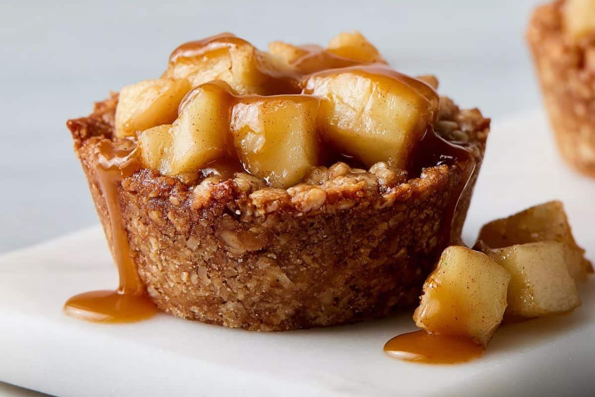 Apple Crisp Cookie Cups