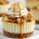 Apple Crisp Mini Cheesecakes recipe