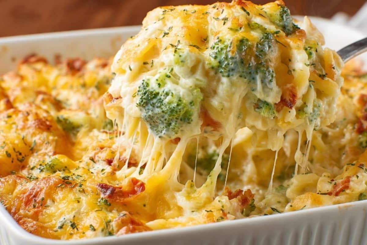 Baked Potato Chicken and Broccoli Casserole