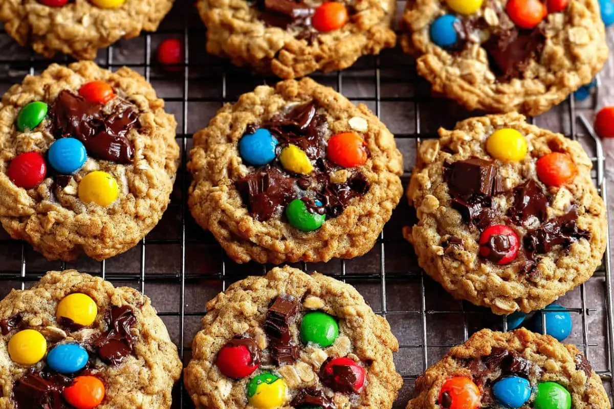Chewy Monster Cookies recipe