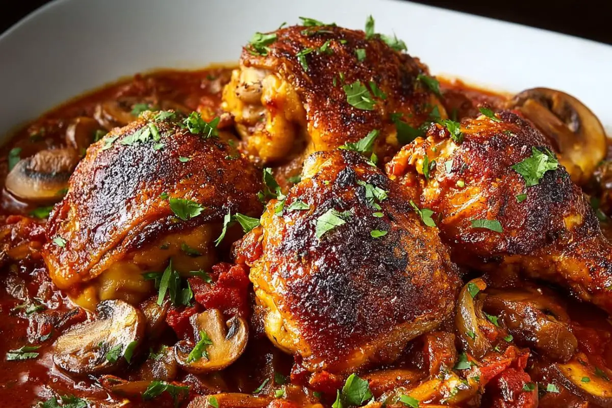Chicken Marengo Recipe 4 Chicken Marengo Recipe