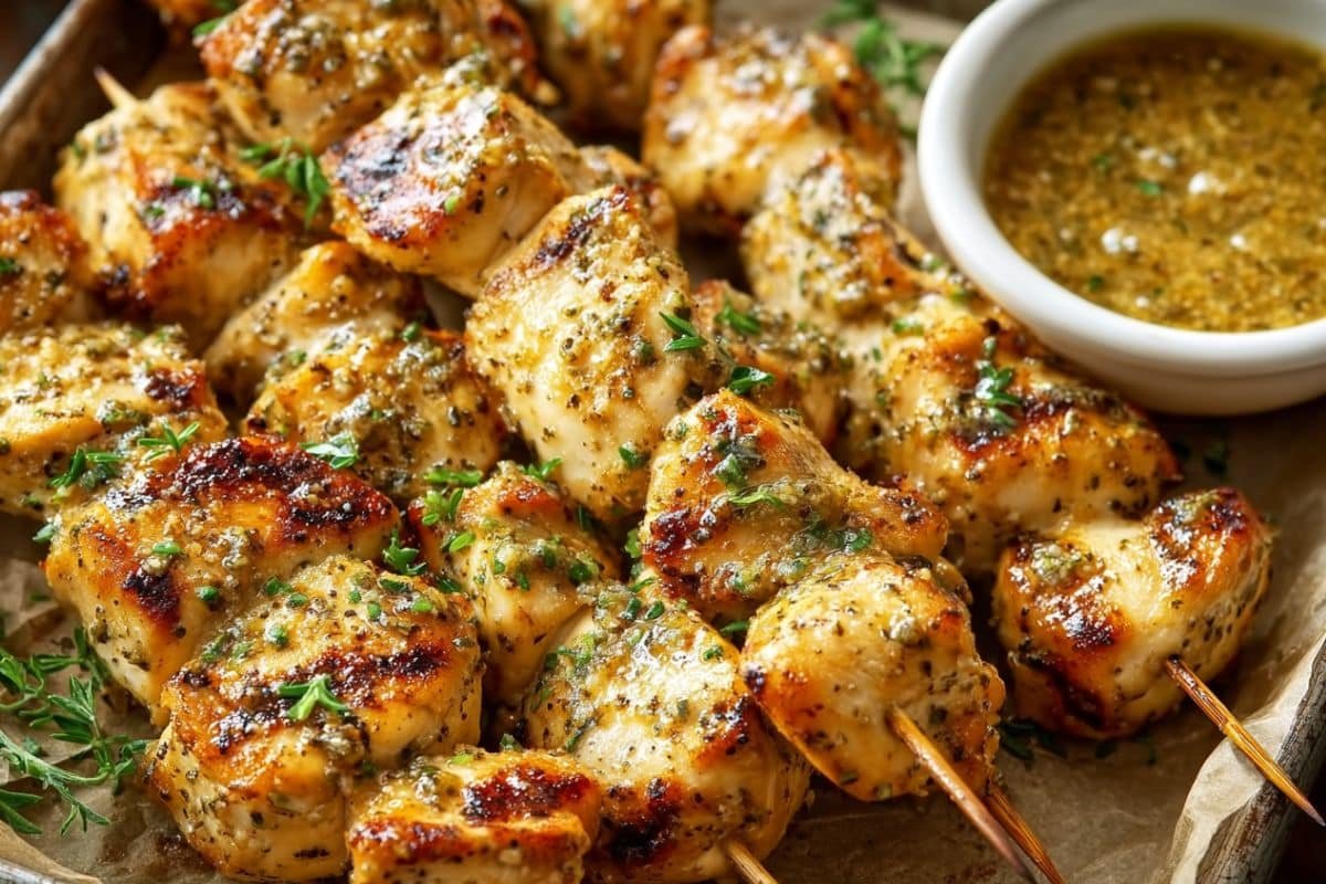 Cowboy Butter Chicken Skewers