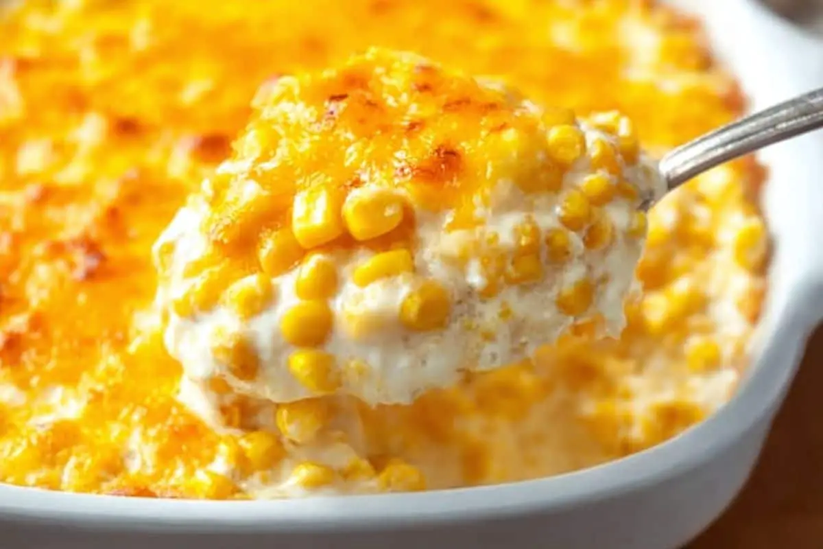Cream Cheese Corn Casserole recipe