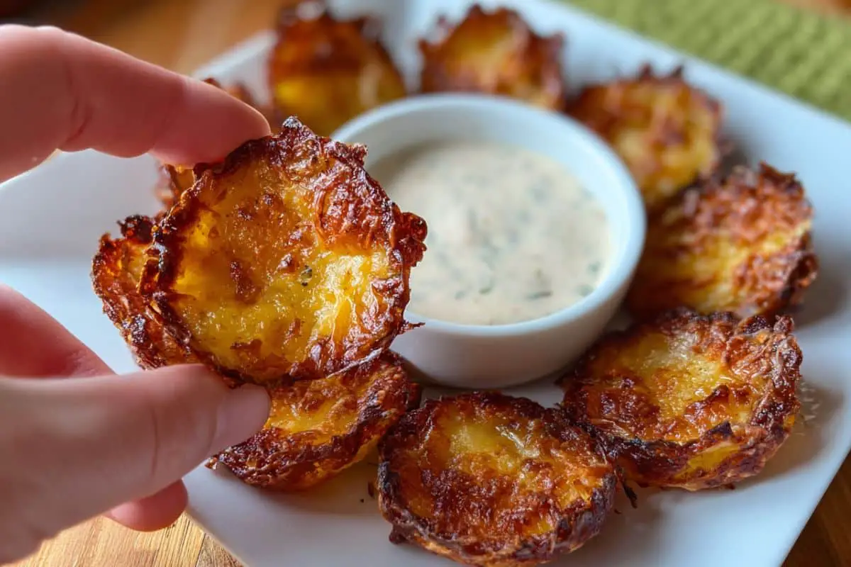 Crispy Cheesy Dill Pickle Chips