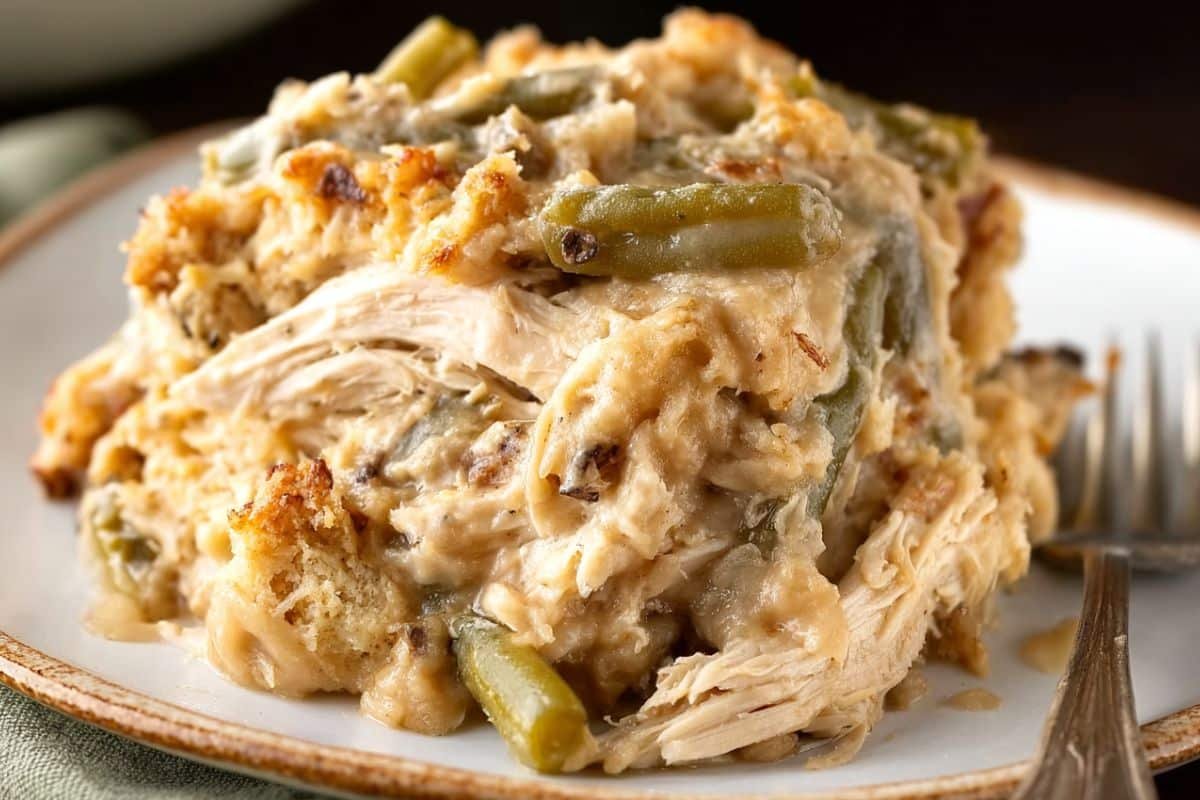 Crockpot Chicken and Stuffing