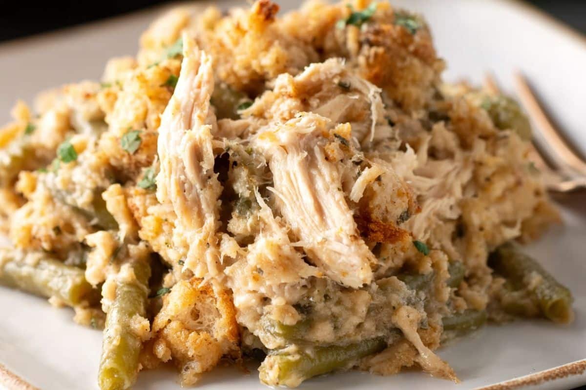 Crockpot Chicken and Stuffing