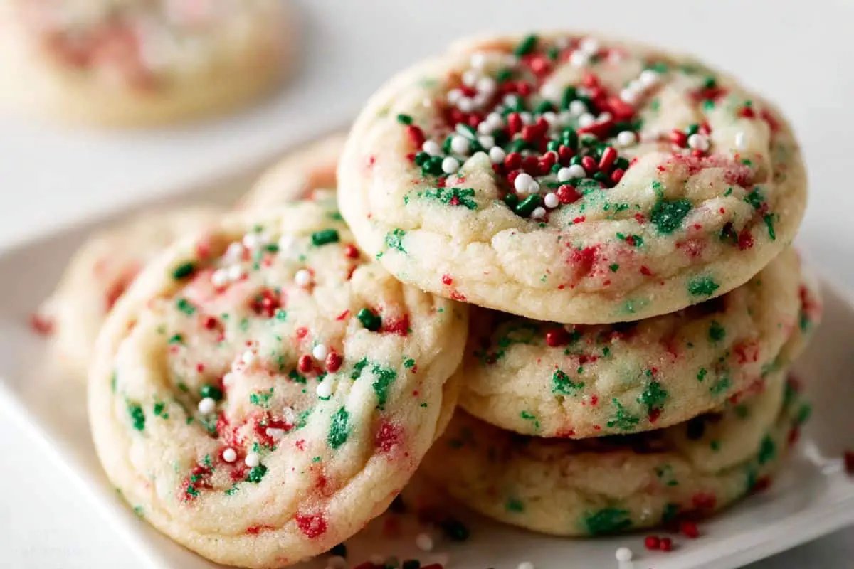 Drop Style Christmas Sugar Cookies