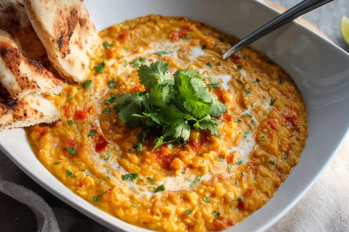 Easy Coconut Curry Lentil Soup