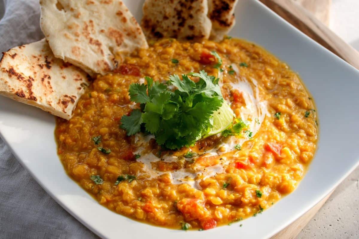 Easy Coconut Curry Lentil Soup