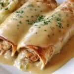 Easy Turkey & Stuffing Roll Ups with Creamy Gravy recipe