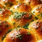 Garlic Butter Dinner Rolls recipe