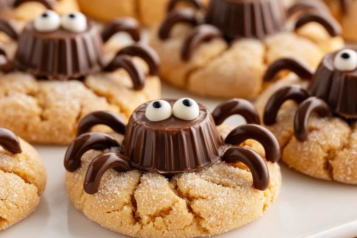 Halloween Spider Cookies Recipe