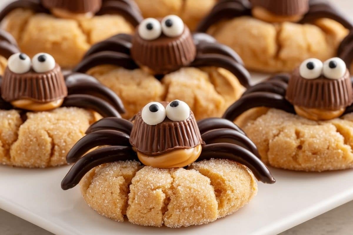 Halloween Spider Cookies
