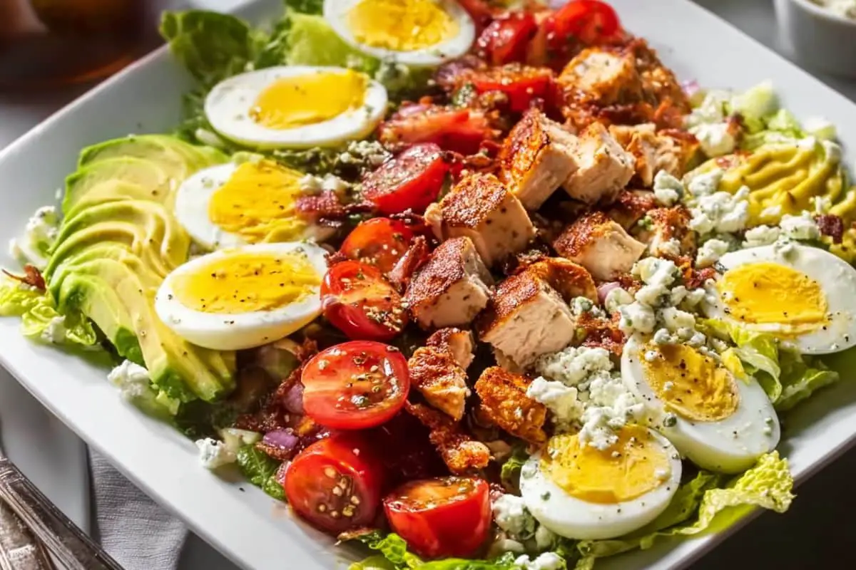 Honey Mustard Chicken Cobb Salad
