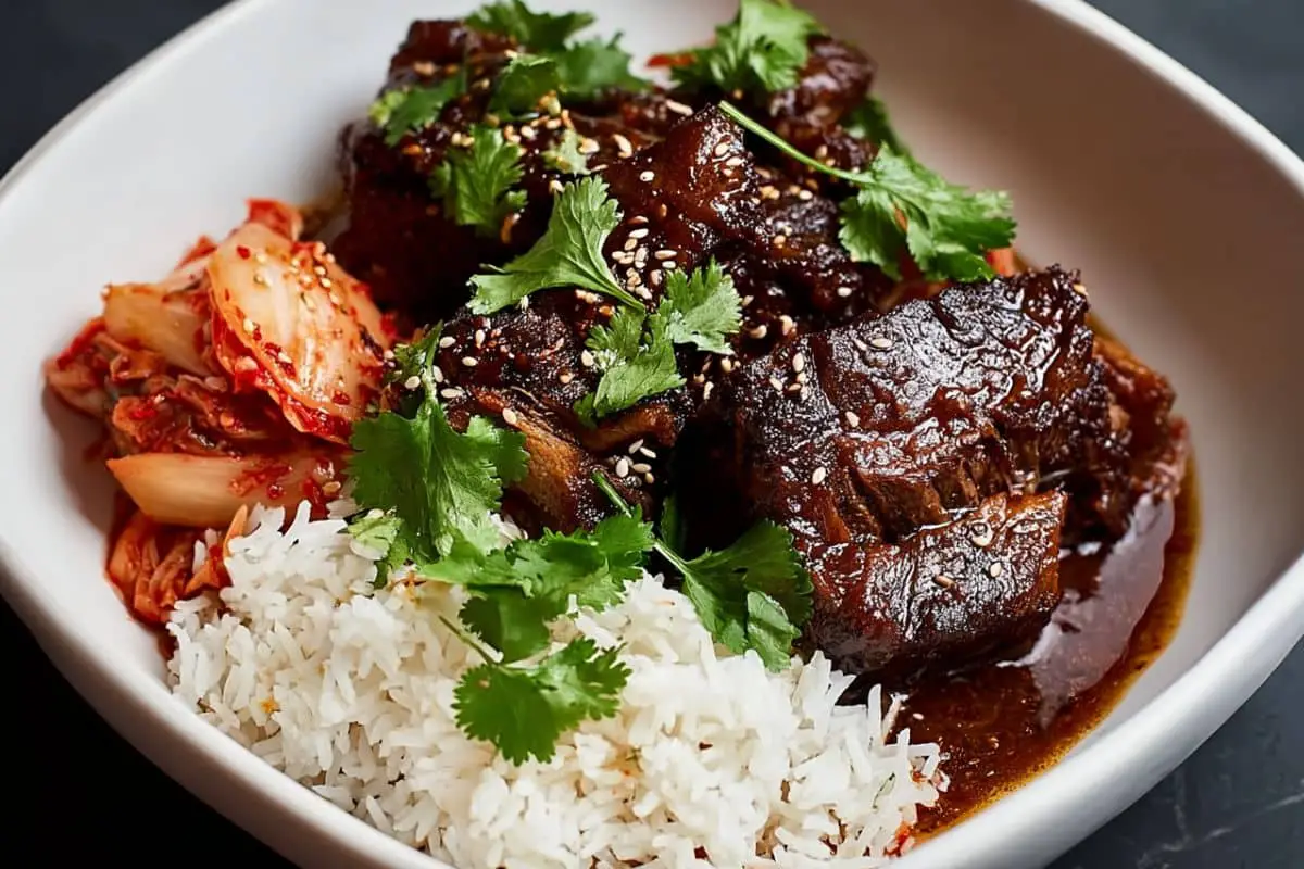 Korean Style Pot Roast recipe