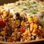 Mexican Ground Beef Casserole with Rice recipe