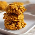 No Bake Pumpkin Cookies (Flourless Pumpkin Cookies) 5 No Bake Pumpkin Cookies recipe