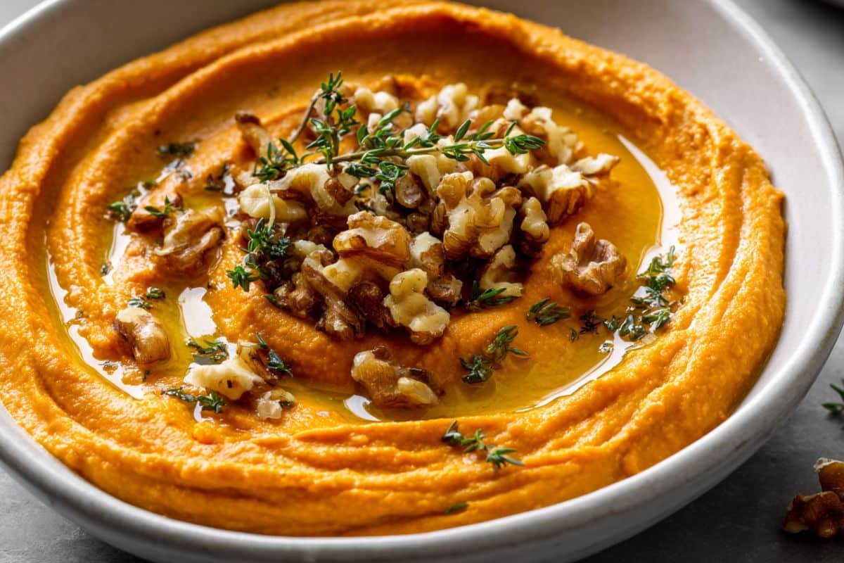 Pumpkin Whipped Feta Dip