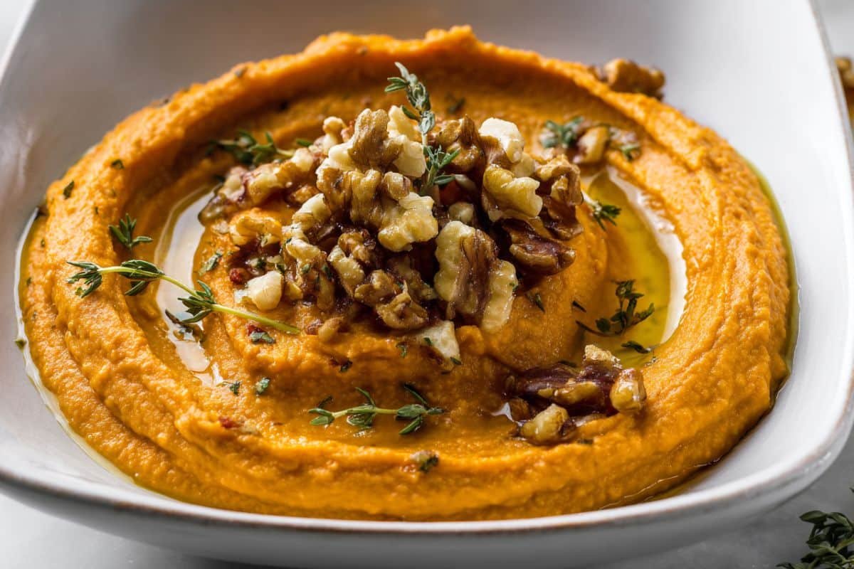 Pumpkin Whipped Feta Dip