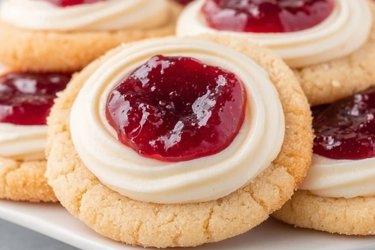 Raspberry Cheesecake Cookies recipe