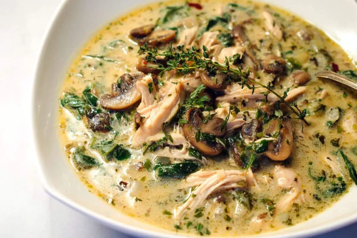 Rotisserie chicken mushroom soup