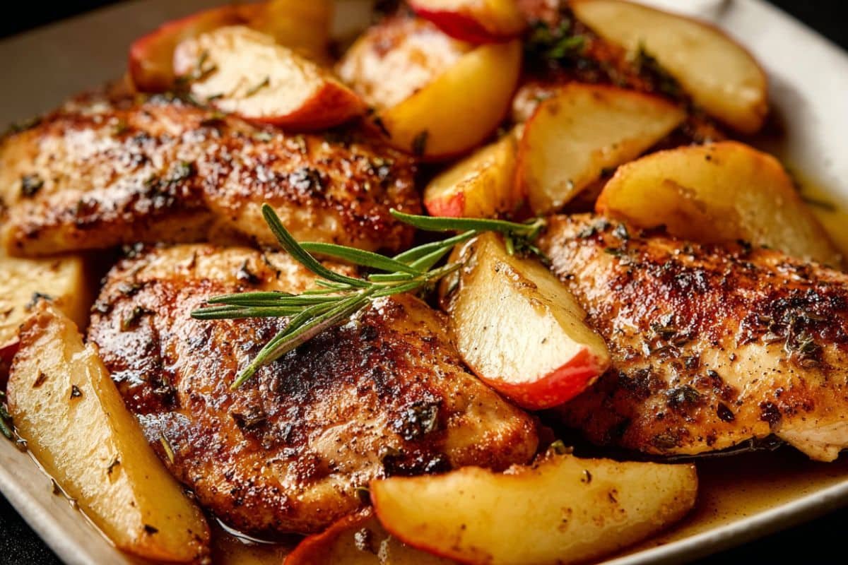 Skillet Apple Cider Chicken