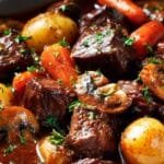 Slow Cooker Beef Bourguignon recipe