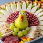 Thanksgiving Turkey Cheese Board recipe
