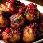 Turkey and Stuffing Meatballs recipe