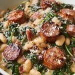 White Bean and Sausage Skillet recipe