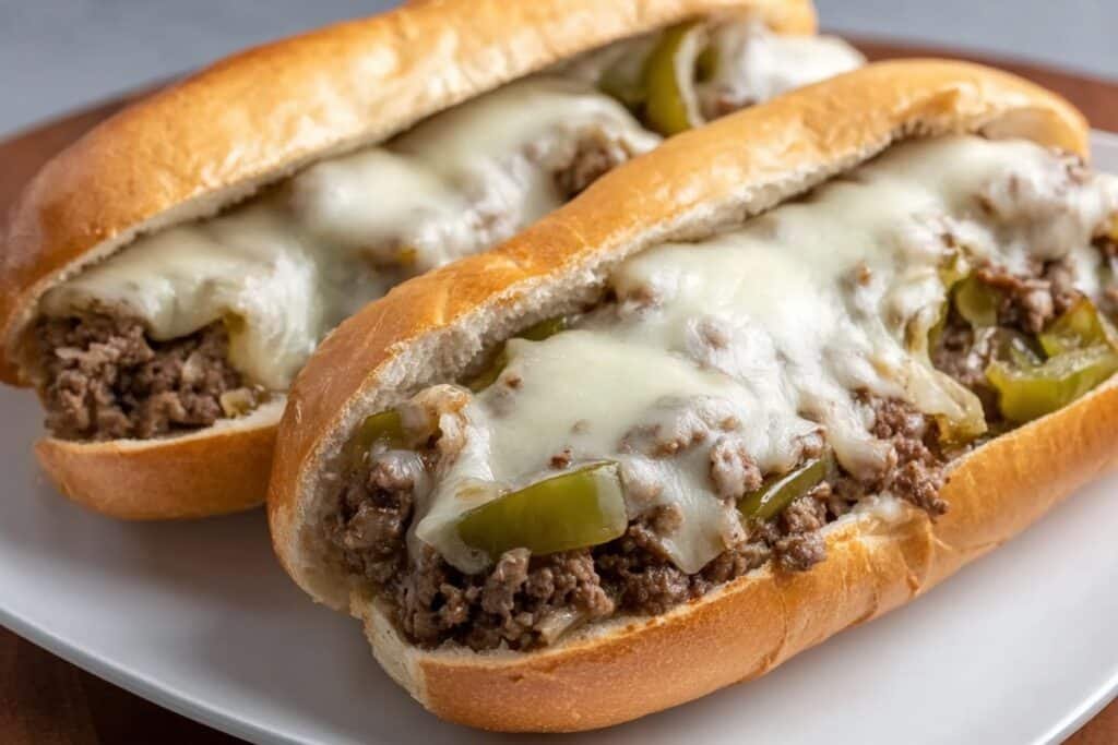 30‑Minute Ground Beef Philly Cheesesteak 3 30-Minute Ground Beef Philly Cheesesteak