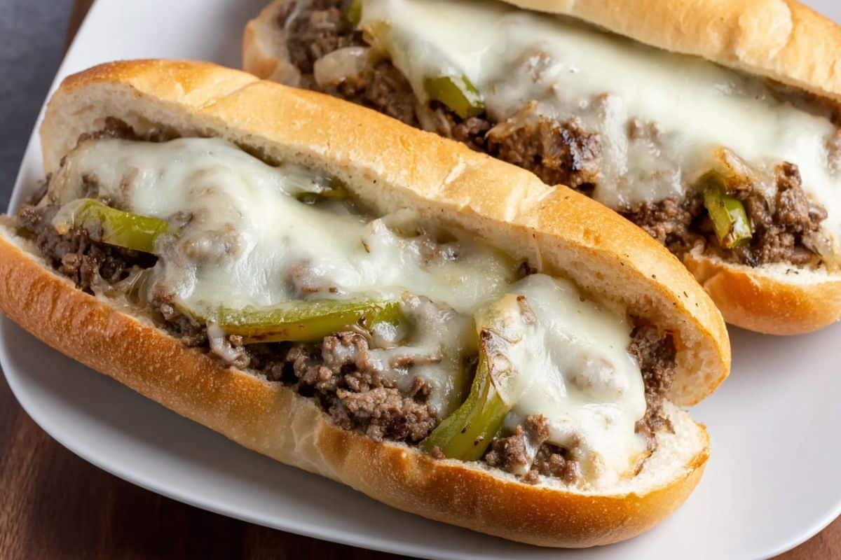 30‑Minute Ground Beef Philly Cheesesteak