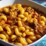 Beef Macaroni Soup recipe