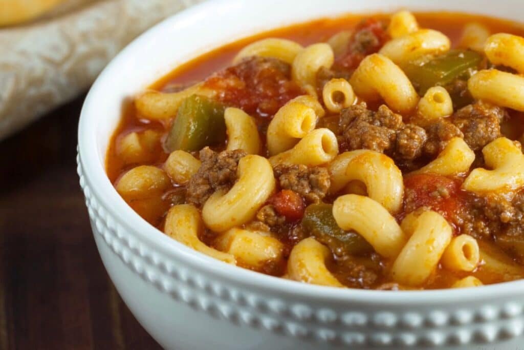 Beef and Tomato Macaroni Soup 3 Beef and Tomato Macaroni Soup recipe