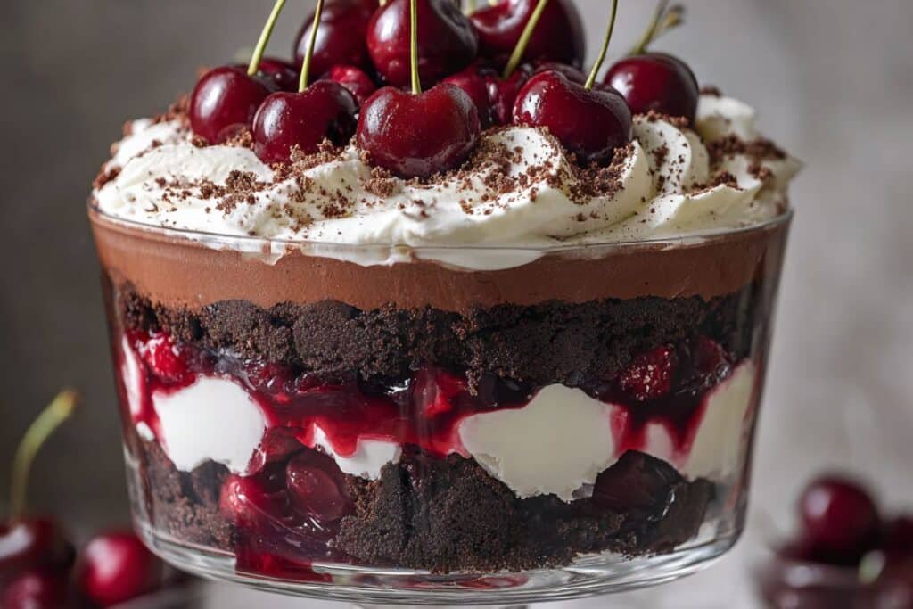 Black Forest Trifle 3 Black Forest Trifle