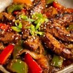 Chinese Pepper Steak with Onions