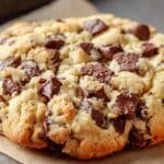Chocolate Toffee Shortbread Cookies recipe