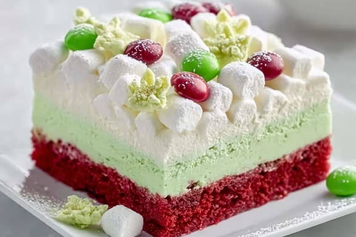 Christmas Lasagna Dessert