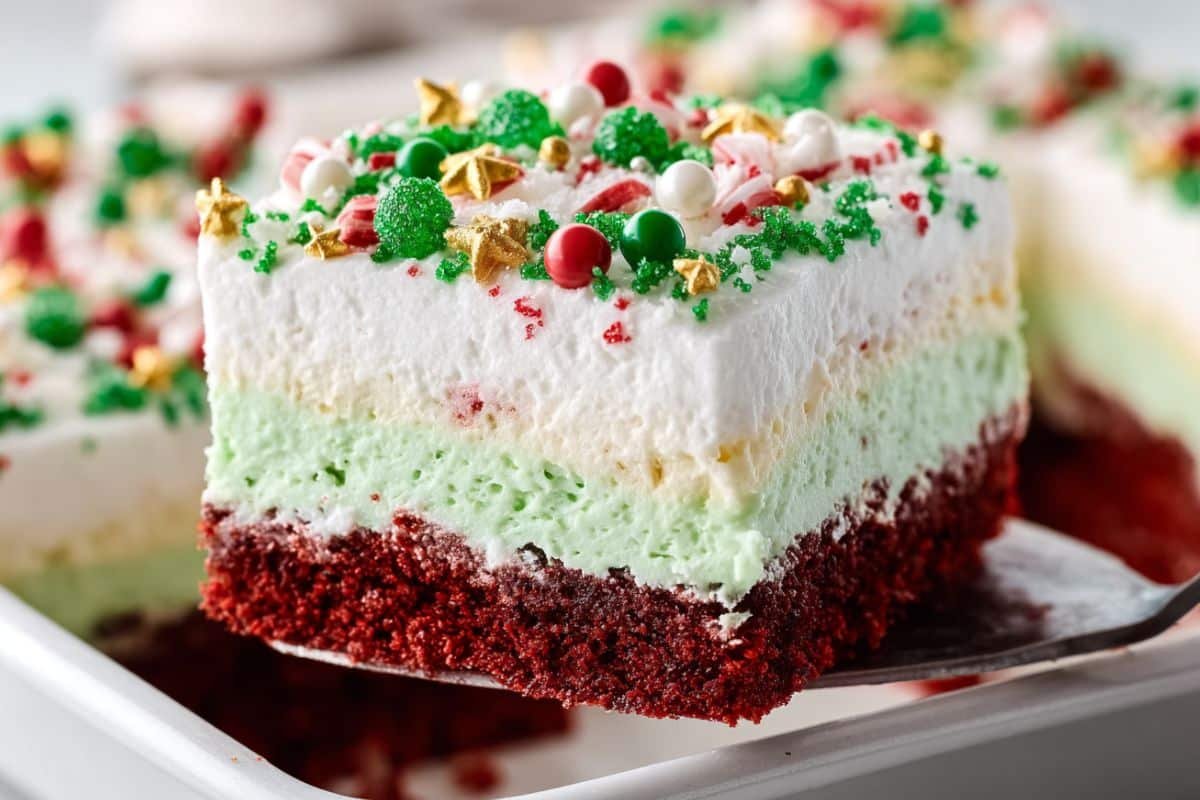 Christmas Lasagna Dessert