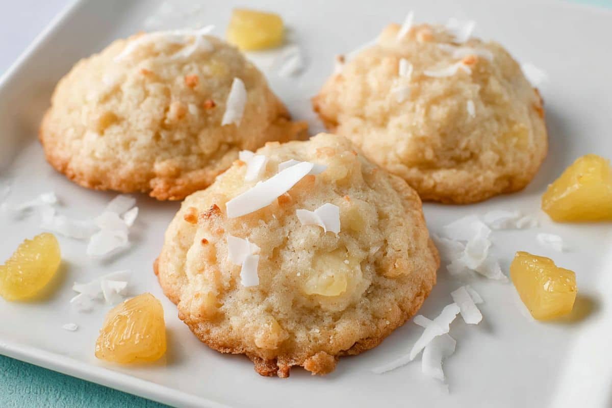 Coconut Pineapple Cookies