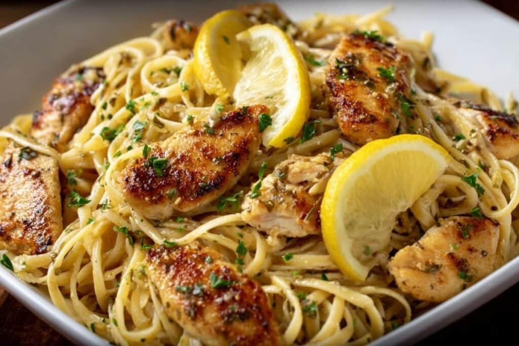 Cowboy Butter Chicken Linguine