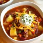 Cowboy Hamburger Soup recipe