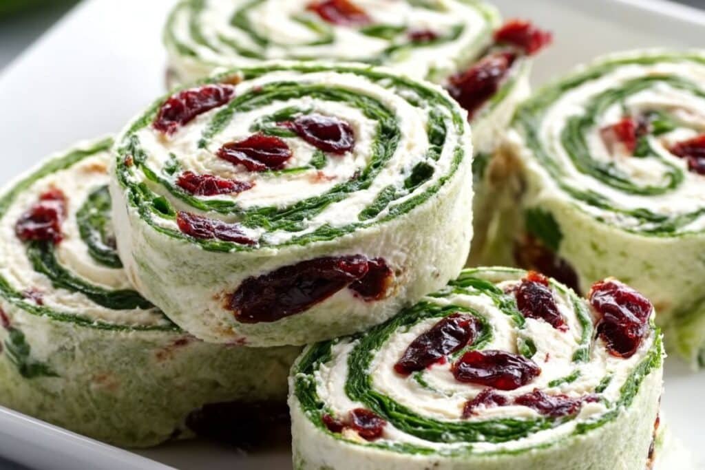 Cranberry and Feta Pinwheels 3 Cranberry and Feta Pinwheels
